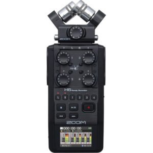 Zoom H6 All Black 6-Input / 6-Track Portable